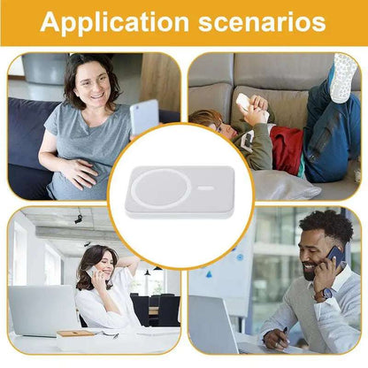 Magnetic Power Bank Foldable Compact Power Bank Portable Charger Fast Charging Large-Capacity Wireless Power Bank For Phone